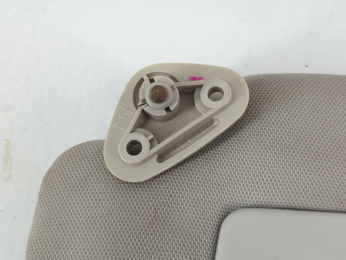 2015 Subaru Forester Sun Visor Shade Replacement Driver Left Mirror Fits OEM Used Auto Parts - Oemusedautoparts1.com