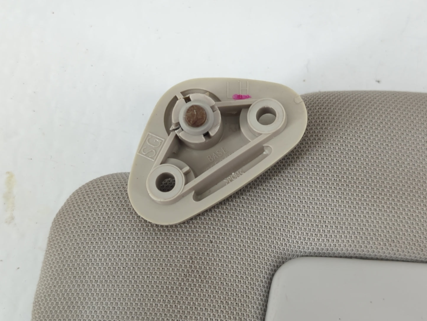 2015 Subaru Forester Sun Visor Shade Replacement Driver Left Mirror Fits OEM Used Auto Parts - Oemusedautoparts1.com