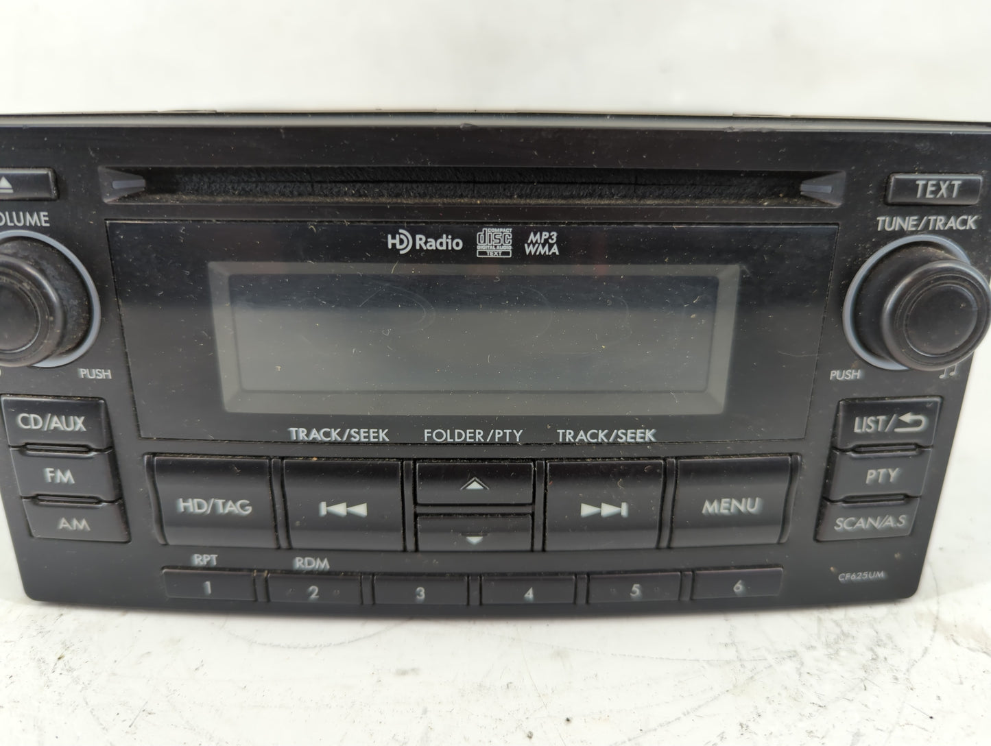2015 Subaru Forester Radio AM FM Cd Player Receiver Replacement P/N:86201SG620 Fits OEM Used Auto Parts - Oemusedautoparts1.