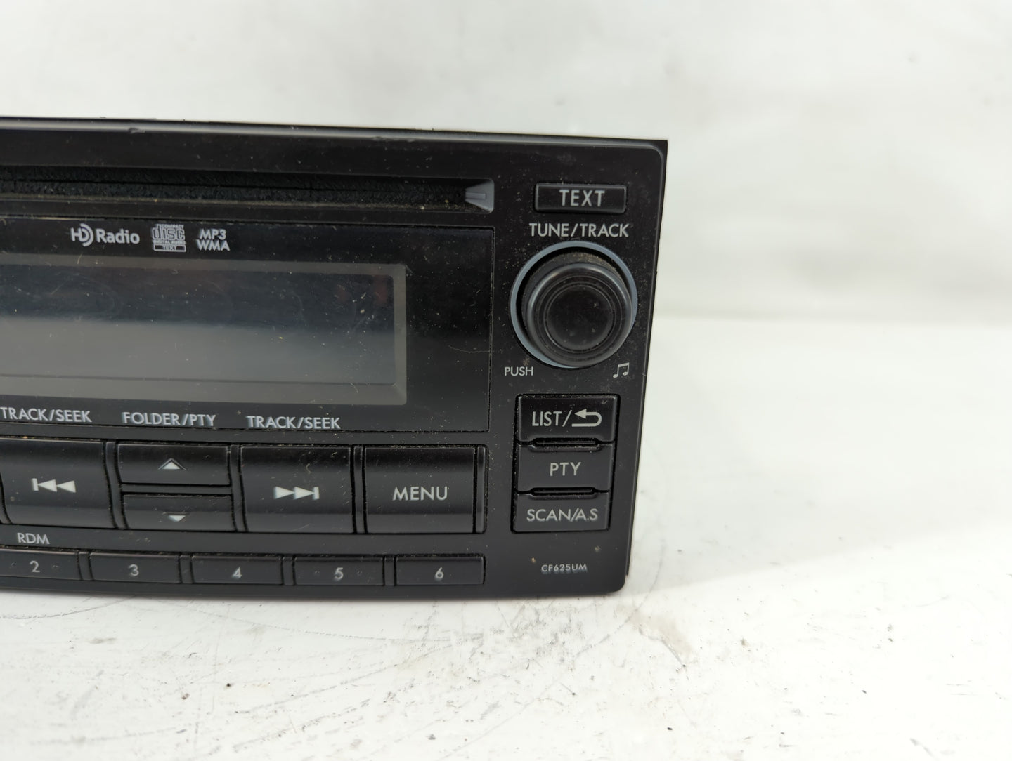 2015 Subaru Forester Radio AM FM Cd Player Receiver Replacement P/N:86201SG620 Fits OEM Used Auto Parts - Oemusedautoparts1.