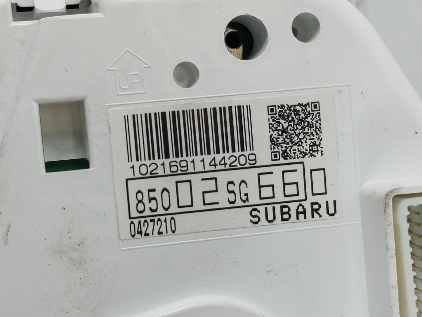 2015 Subaru Forester Instrument Cluster Speedometer Gauges P/N:85002SG660 Fits OEM Used Auto Parts - Oemusedautoparts1.com