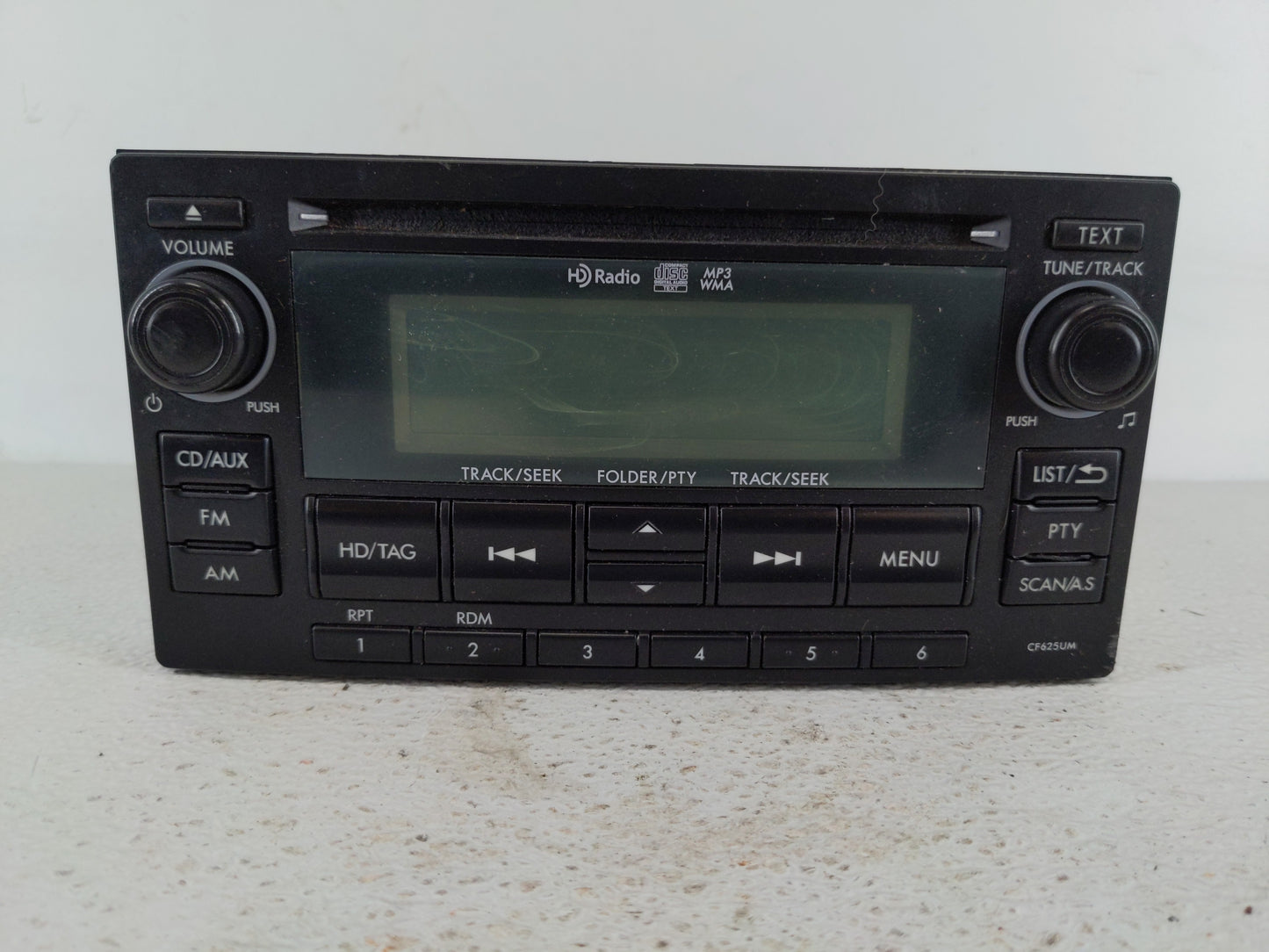 2015 Subaru Forester Radio AM FM Cd Player Receiver Replacement P/N:86271SG650 Fits OEM Used Auto Parts - Oemusedautoparts1.