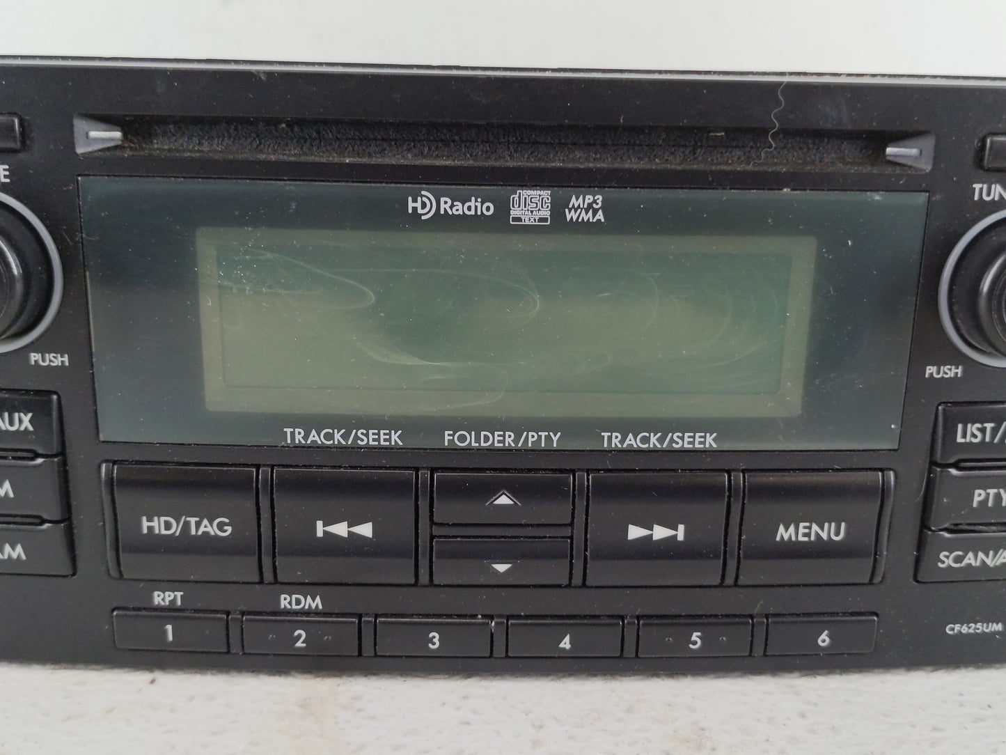 2015 Subaru Forester Radio AM FM Cd Player Receiver Replacement P/N:86271SG650 Fits OEM Used Auto Parts - Oemusedautoparts1.