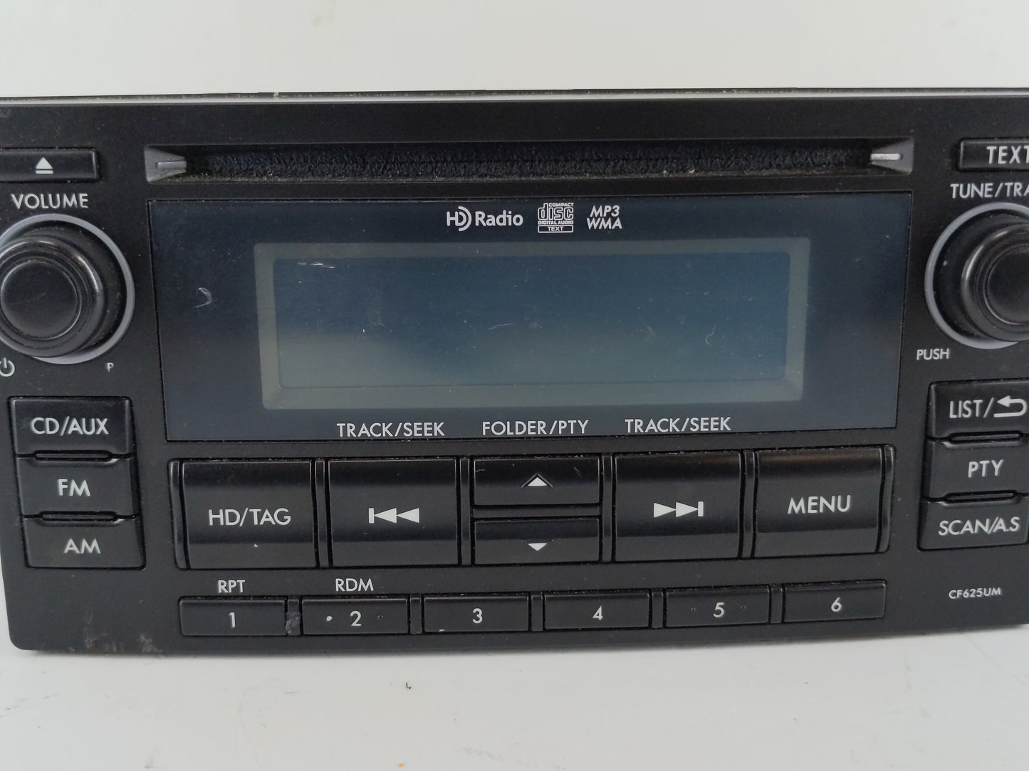 2015 Subaru Forester Radio AM FM Cd Player Receiver Replacement P/N:86201SG620 Fits OEM Used Auto Parts - Oemusedautoparts1.