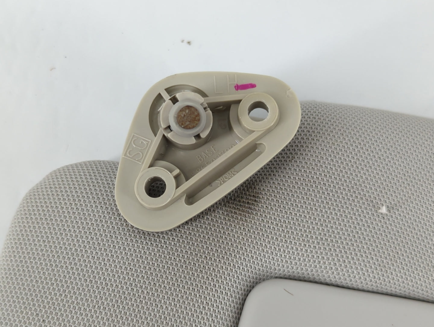 2015 Subaru Forester Sun Visor Shade Replacement Driver Left Mirror Fits OEM Used Auto Parts - Oemusedautoparts1.com