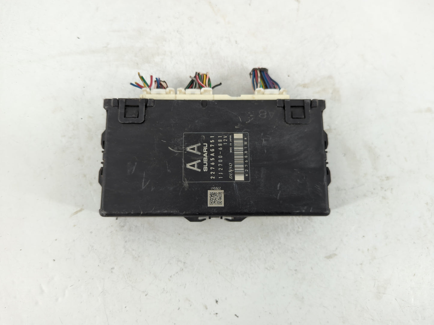 2015-2016 Subaru Forester PCM Engine Control Computer ECU ECM PCU OEM P/N:22765AG751 Fits Fits 2015 2016 OEM Used Auto Parts