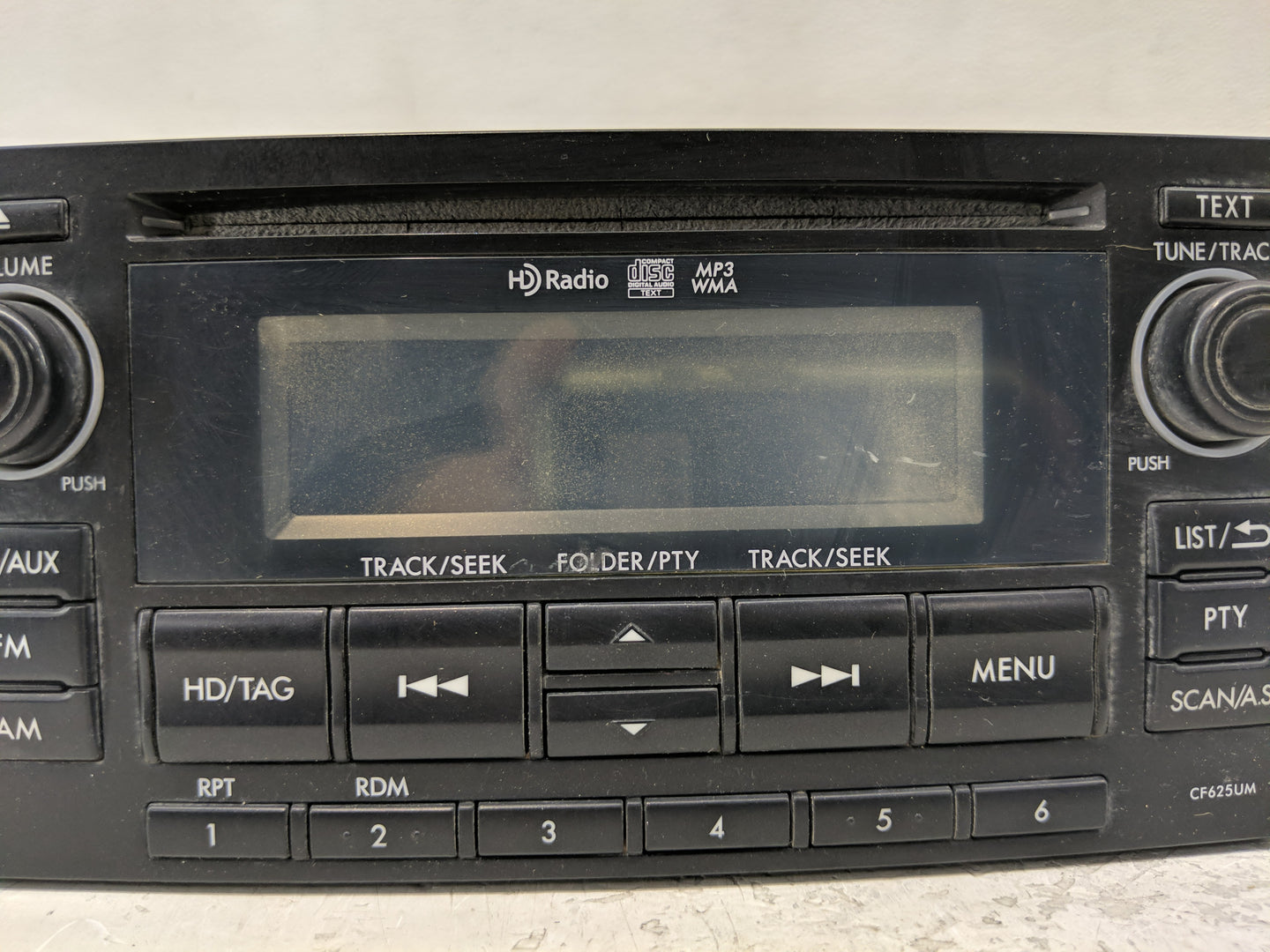 2015 Subaru Forester Radio AM FM Cd Player Receiver Replacement P/N:86201SG620 Fits OEM Used Auto Parts - Oemusedautoparts1.