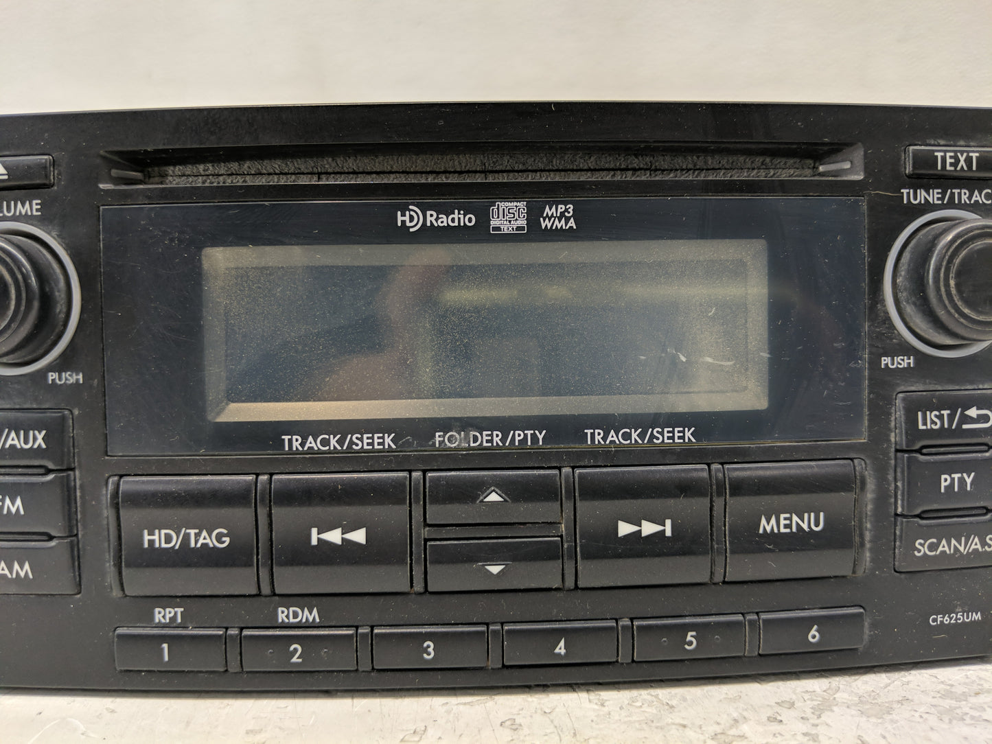 2015 Subaru Forester Radio AM FM Cd Player Receiver Replacement P/N:86201SG620 Fits OEM Used Auto Parts - Oemusedautoparts1.