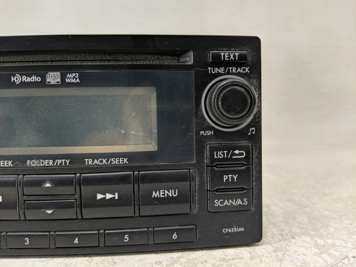 2015 Subaru Forester Radio AM FM Cd Player Receiver Replacement P/N:86201SG620 Fits OEM Used Auto Parts - Oemusedautoparts1.
