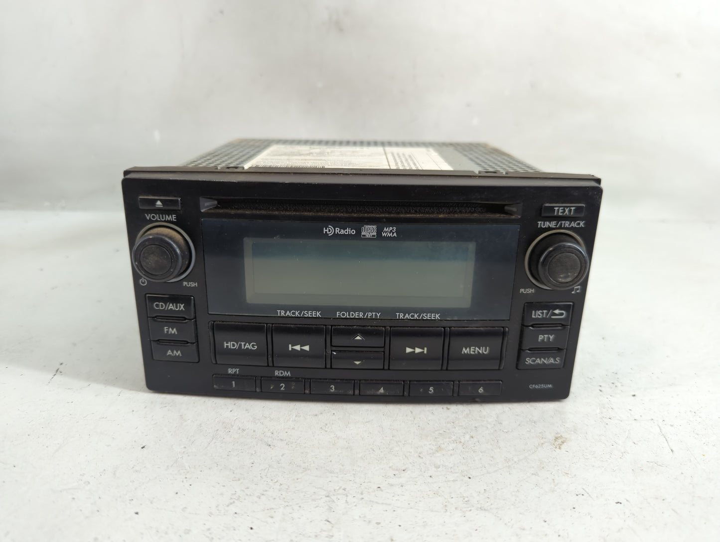 2015 Subaru Forester Radio AM FM Cd Player Receiver Replacement P/N:86201SG620 Fits OEM Used Auto Parts - Oemusedautoparts1.
