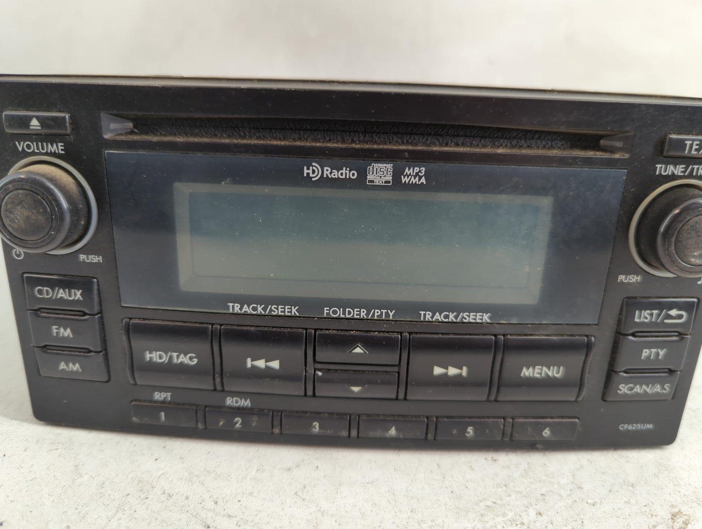 2015 Subaru Forester Radio AM FM Cd Player Receiver Replacement P/N:86201SG620 Fits OEM Used Auto Parts - Oemusedautoparts1.
