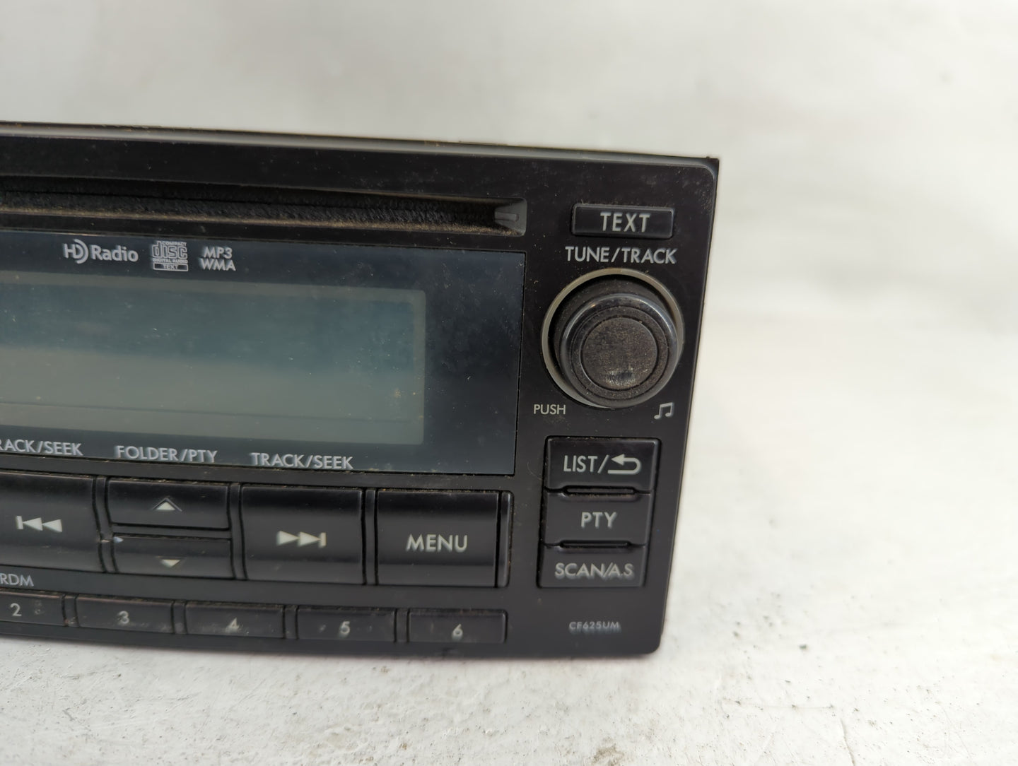 2015 Subaru Forester Radio AM FM Cd Player Receiver Replacement P/N:86201SG620 Fits OEM Used Auto Parts - Oemusedautoparts1.