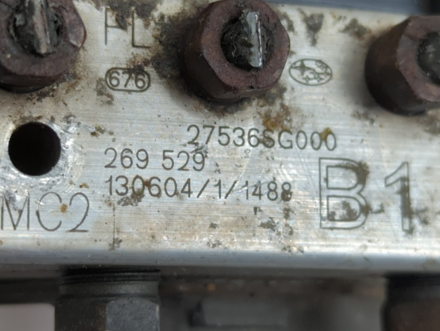 2014-2015 Subaru Forester ABS Pump Control Module Replacement P/N:27536SG000 Fits Fits 2014 2015 OEM Used Auto Parts - Oemus