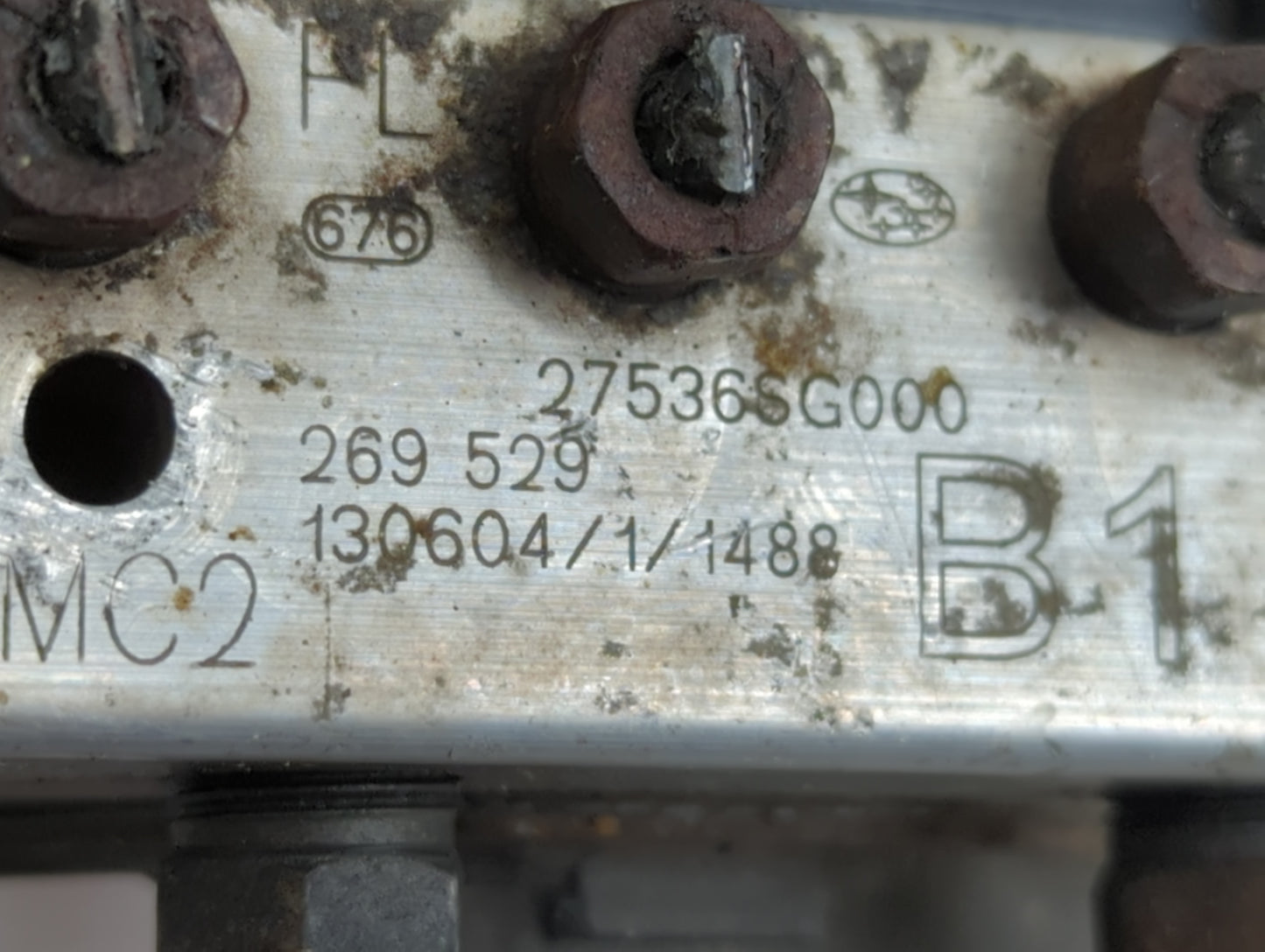 2014-2015 Subaru Forester ABS Pump Control Module Replacement P/N:27536SG000 Fits Fits 2014 2015 OEM Used Auto Parts - Oemus