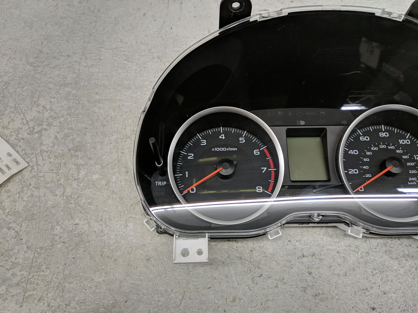 2015 Subaru Forester Instrument Cluster Speedometer Gauges P/N:85002SG660 Fits OEM Used Auto Parts - Oemusedautoparts1.com