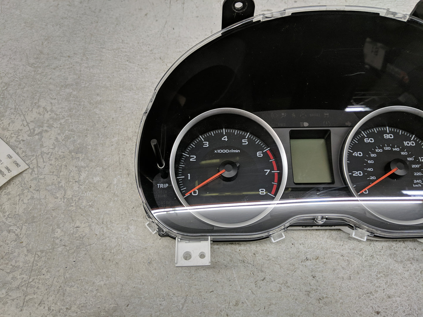 2015 Subaru Forester Instrument Cluster Speedometer Gauges P/N:85002SG660 Fits OEM Used Auto Parts - Oemusedautoparts1.com