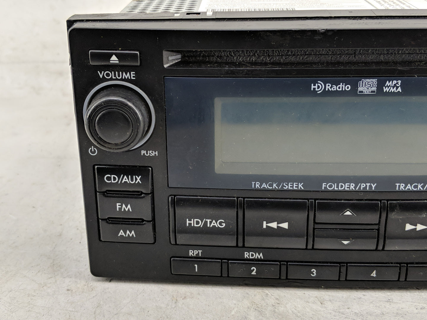 2015 Subaru Forester Radio AM FM Cd Player Receiver Replacement P/N:86201SG620 Fits OEM Used Auto Parts - Oemusedautoparts1.