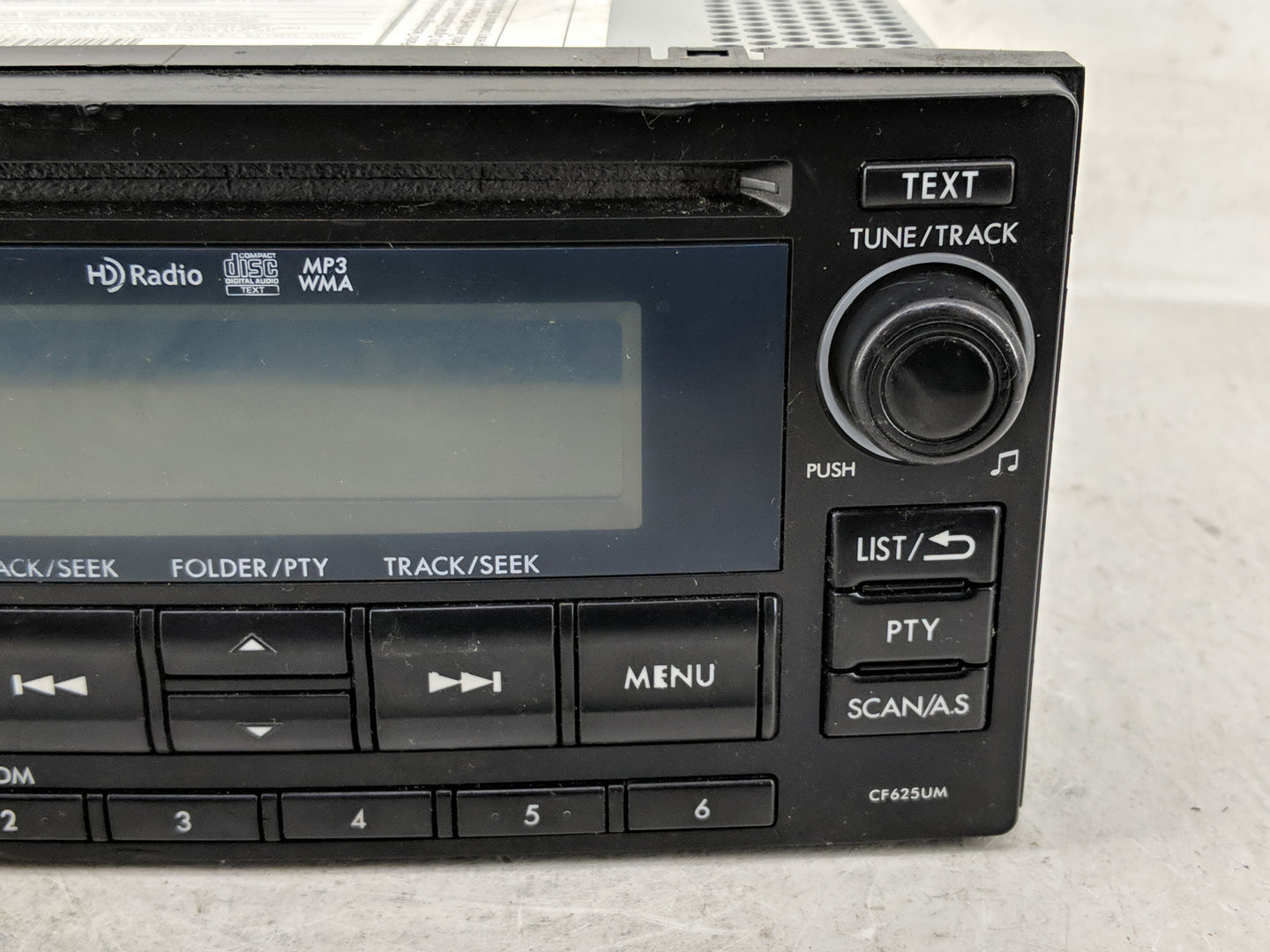 2015 Subaru Forester Radio AM FM Cd Player Receiver Replacement P/N:86201SG620 Fits OEM Used Auto Parts - Oemusedautoparts1.