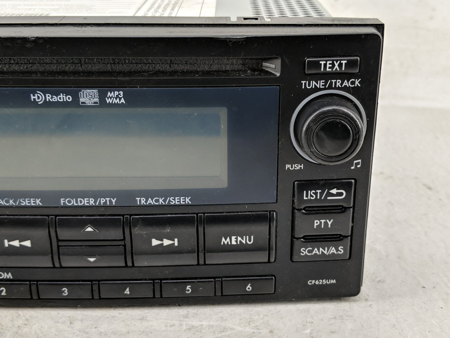 2015 Subaru Forester Radio AM FM Cd Player Receiver Replacement P/N:86201SG620 Fits OEM Used Auto Parts - Oemusedautoparts1.