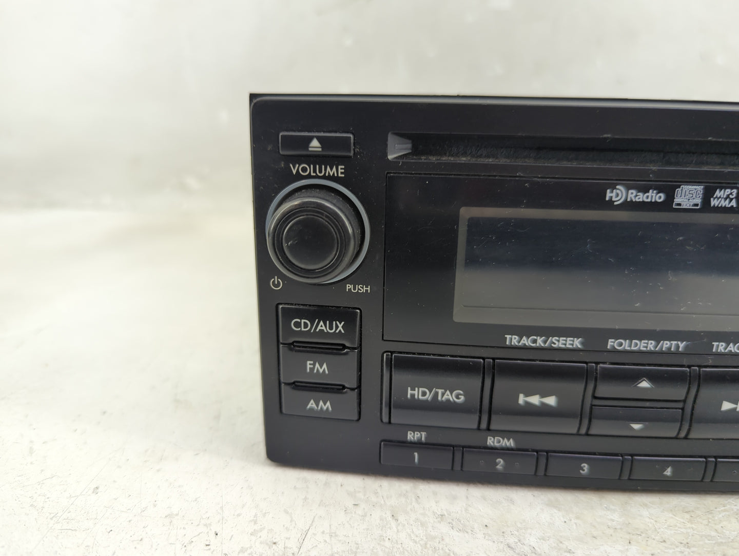 2015 Subaru Forester Radio AM FM Cd Player Receiver Replacement P/N:86201SG620 86271SC600 Fits OEM Used Auto Parts - Oemused