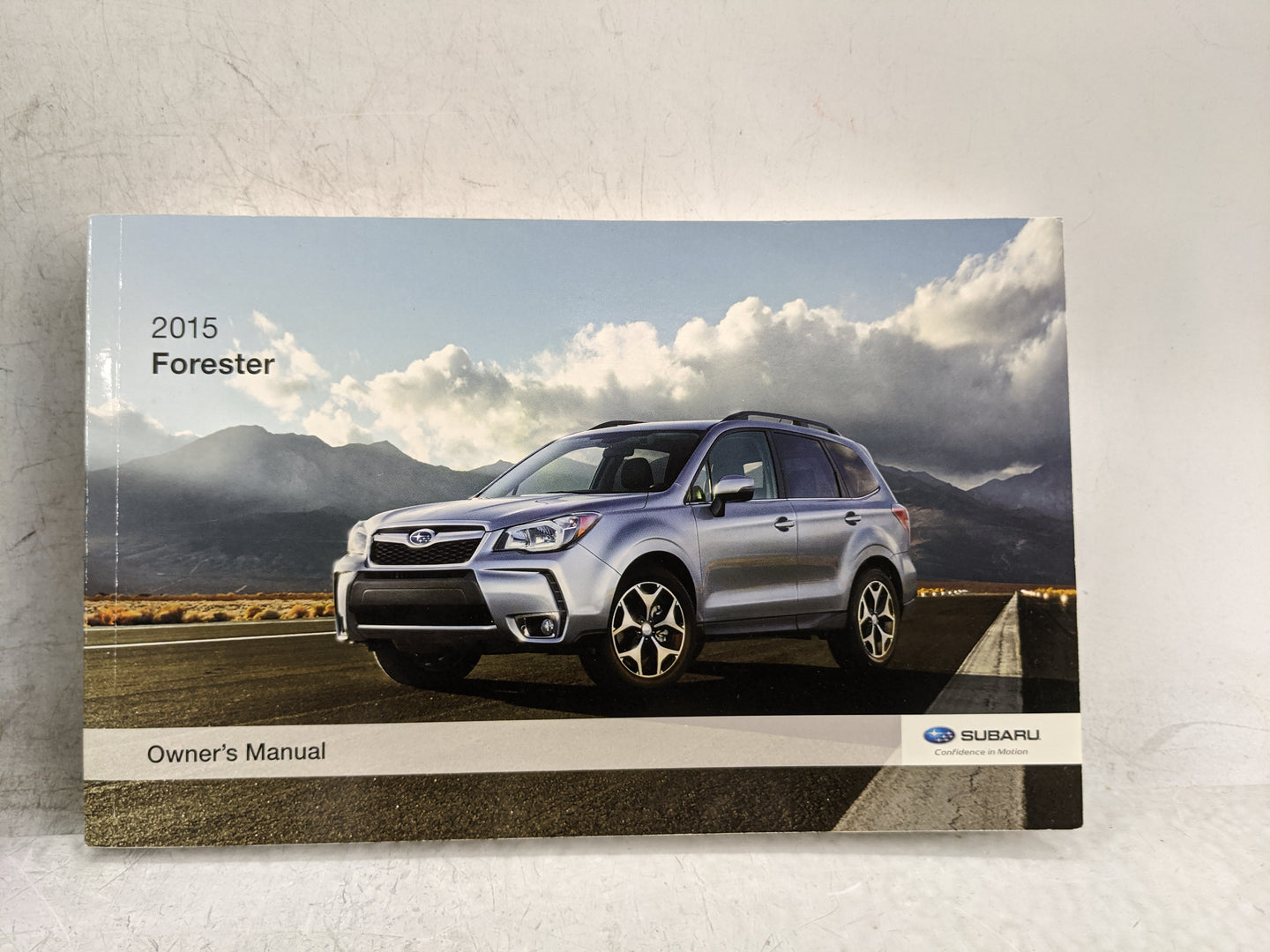 2015 Subaru Forester Owners Manual Book Guide P/N:MSA5M1503A OEM Used Auto Parts - Oemusedautoparts1.com