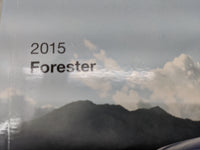 2015 Subaru Forester Owners Manual Book Guide P/N:MSA5M1503A OEM Used Auto Parts - Oemusedautoparts1.com