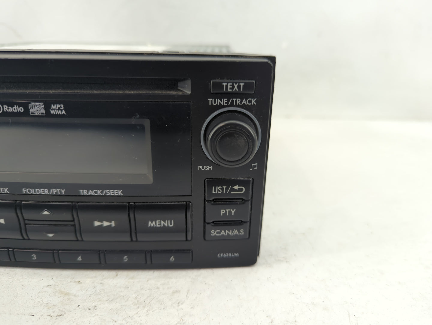 2015 Subaru Forester Radio AM FM Cd Player Receiver Replacement P/N:86201SG620 Fits OEM Used Auto Parts - Oemusedautoparts1.