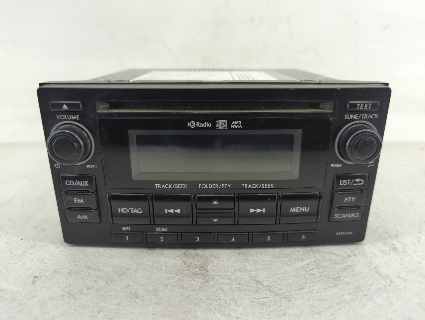 2015 Subaru Forester Radio AM FM Cd Player Receiver Replacement P/N:86201SG620 Fits OEM Used Auto Parts - Oemusedautoparts1.