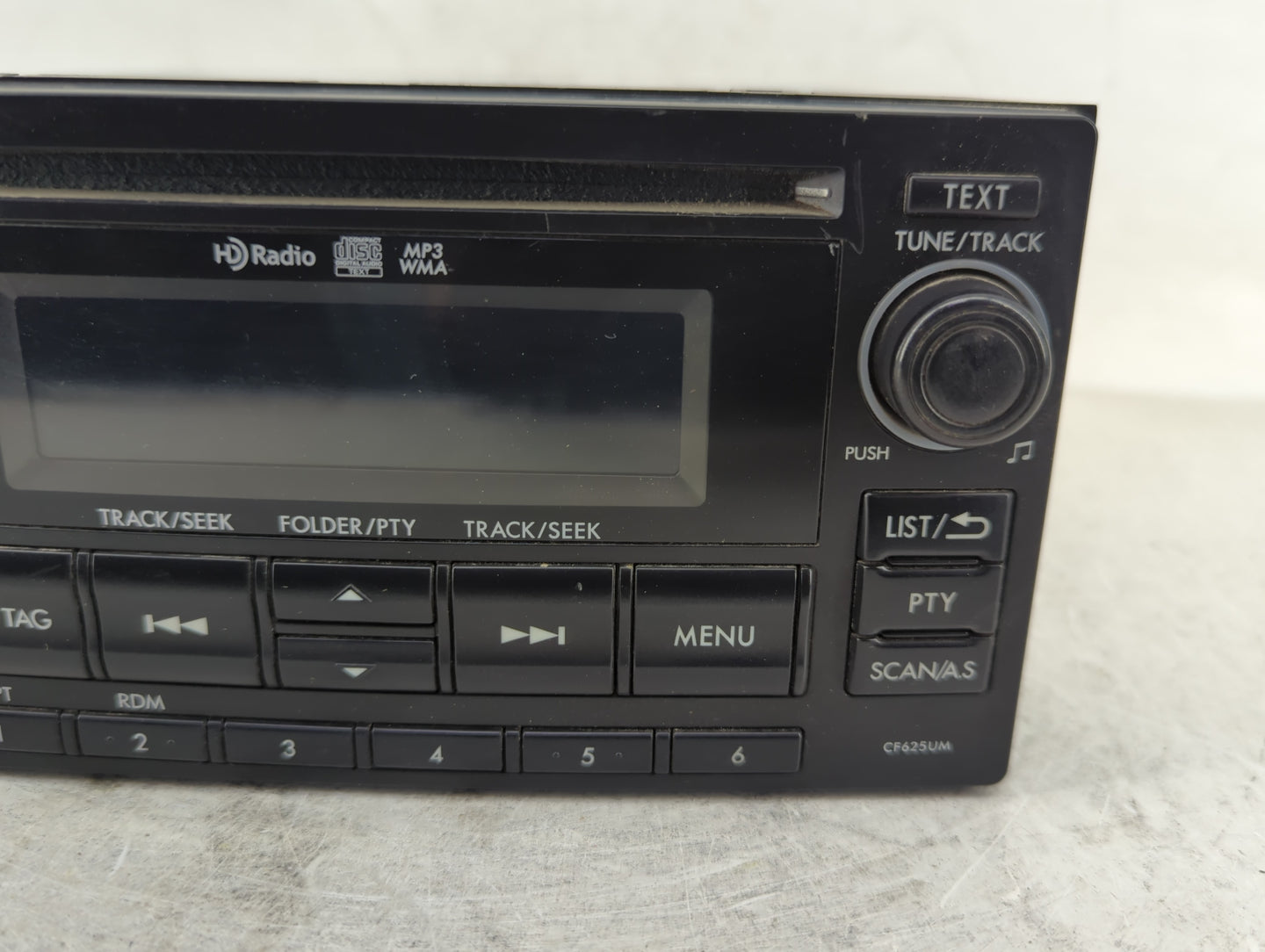 2015 Subaru Forester Radio AM FM Cd Player Receiver Replacement P/N:86201SG620 Fits OEM Used Auto Parts - Oemusedautoparts1.