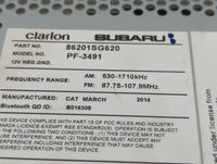 2015 Subaru Forester Radio AM FM Cd Player Receiver Replacement P/N:86201SG620 Fits OEM Used Auto Parts - Oemusedautoparts1.