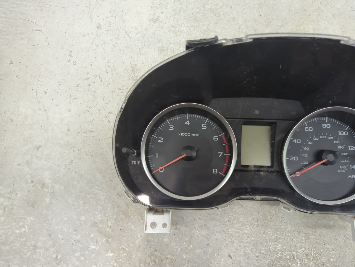 2015 Subaru Forester Instrument Cluster Speedometer Gauges P/N:85002SG660 Miles: Fits OEM Used Auto Parts - Oemusedautoparts