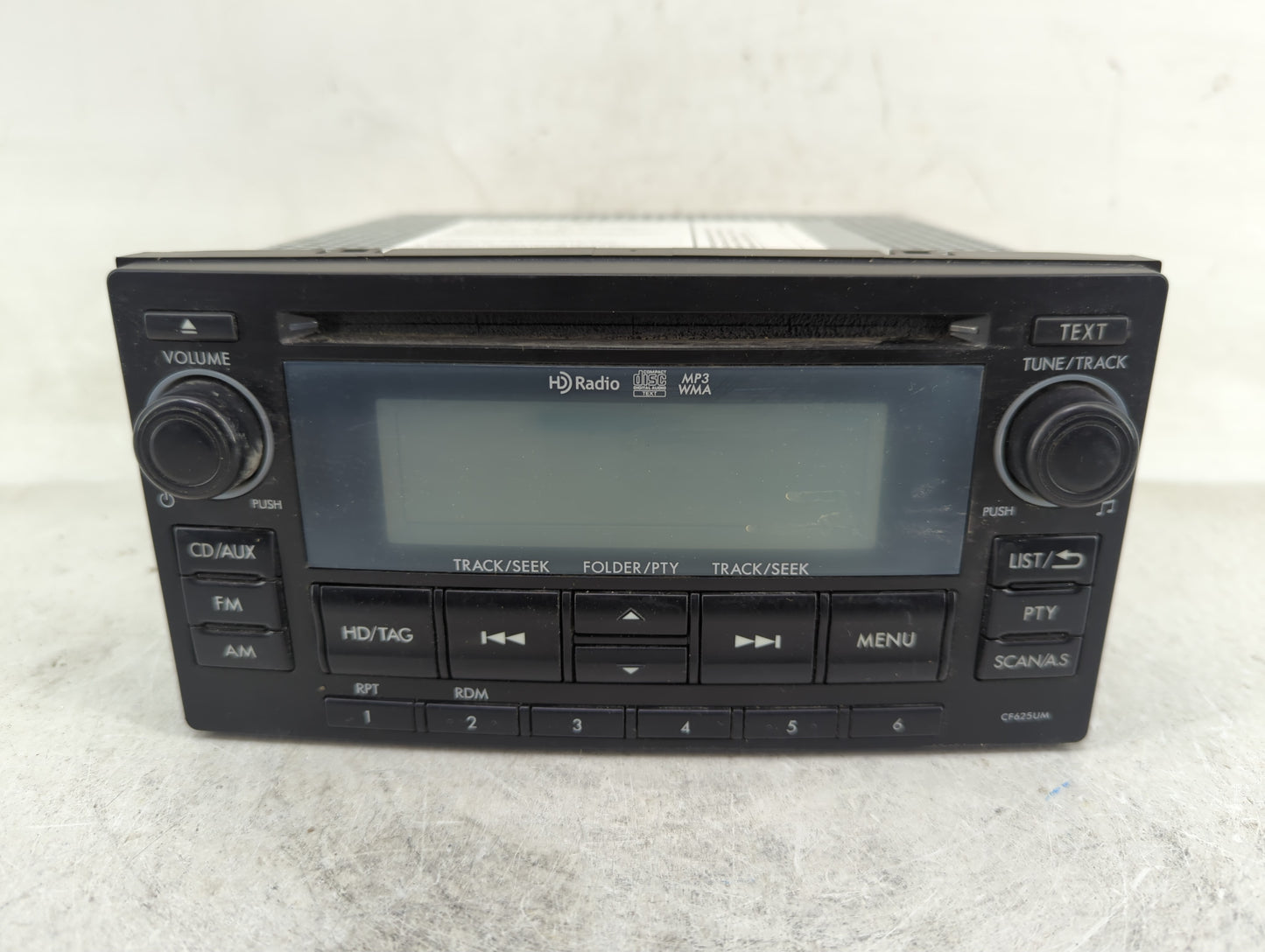 2015 Subaru Forester Radio AM FM Cd Player Receiver Replacement P/N:86201SG620 Fits OEM Used Auto Parts - Oemusedautoparts1.
