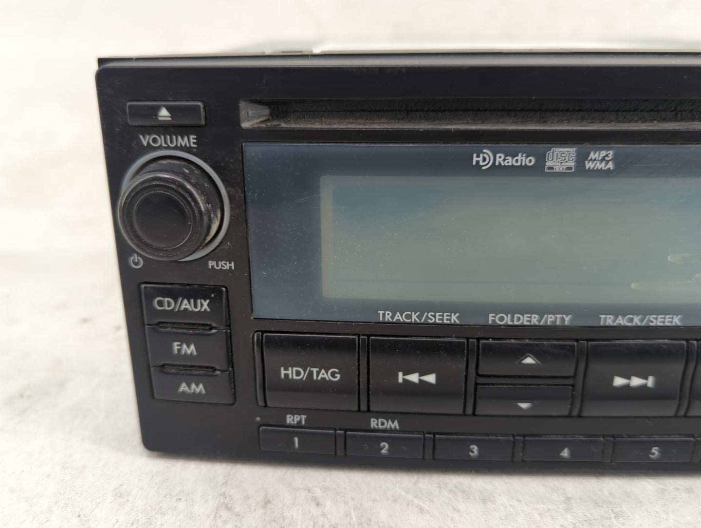 2015 Subaru Forester Radio AM FM Cd Player Receiver Replacement P/N:86201SG620 Fits OEM Used Auto Parts - Oemusedautoparts1.