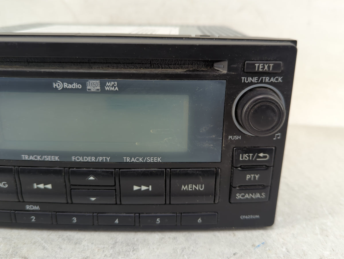 2014-2015 Subaru Forester Radio AM FM Cd Player Receiver Replacement P/N:86201SG620 Fits Fits 2014 2015 OEM Used Auto Parts 