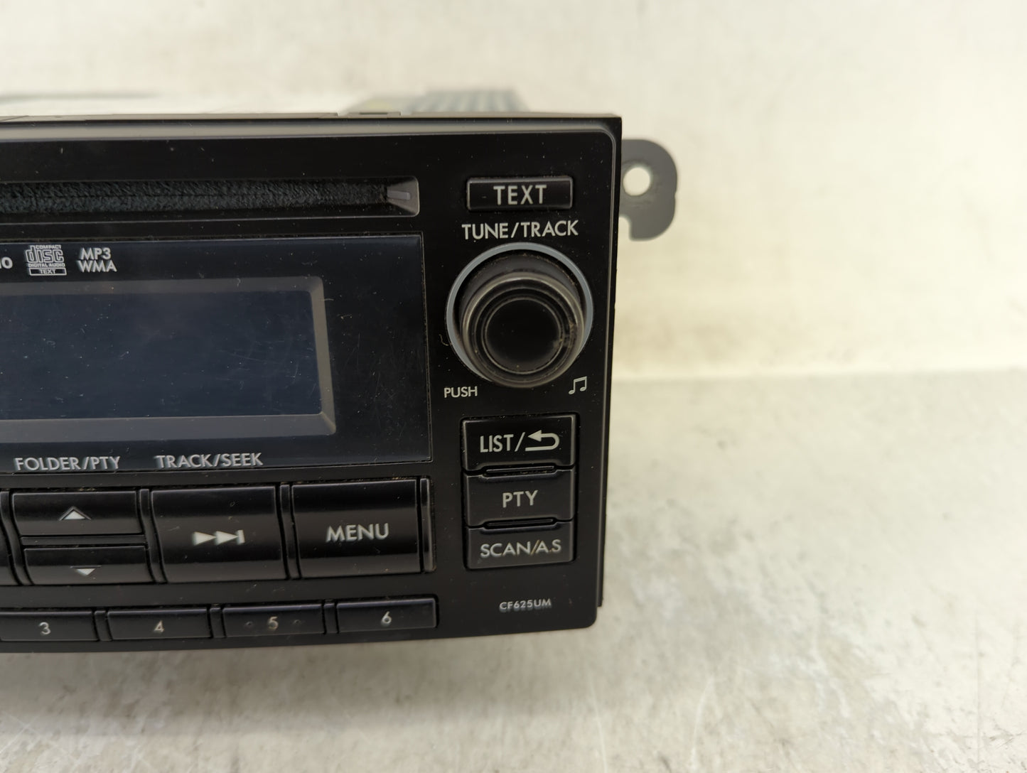 2015 Subaru Forester Radio AM FM Cd Player Receiver Replacement P/N:86201SG620 Fits OEM Used Auto Parts - Oemusedautoparts1.