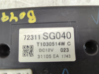 2015 Subaru Forester Climate Control Module Temperature AC/Heater Replacement P/N:72311SG040 T1030514W Fits OEM Used Auto Pa