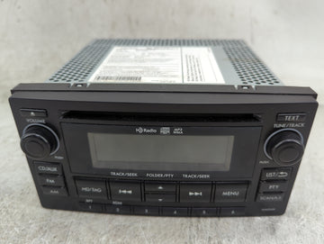 2015 Subaru Forester Radio AM FM Cd Player Receiver Replacement P/N:CF625UM Fits OEM Used Auto Parts - Oemusedautoparts1.com