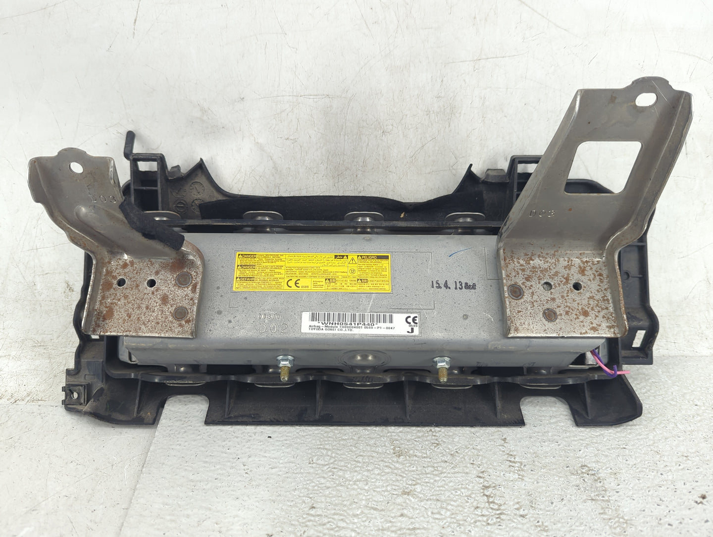 2015 Subaru Forester Air Bag Passenger Right Dashboard OEM P/N:WNH0S41P440 TG09D04001, 0589-P1-0047, GHC1-2510, BAM-PT1-1845