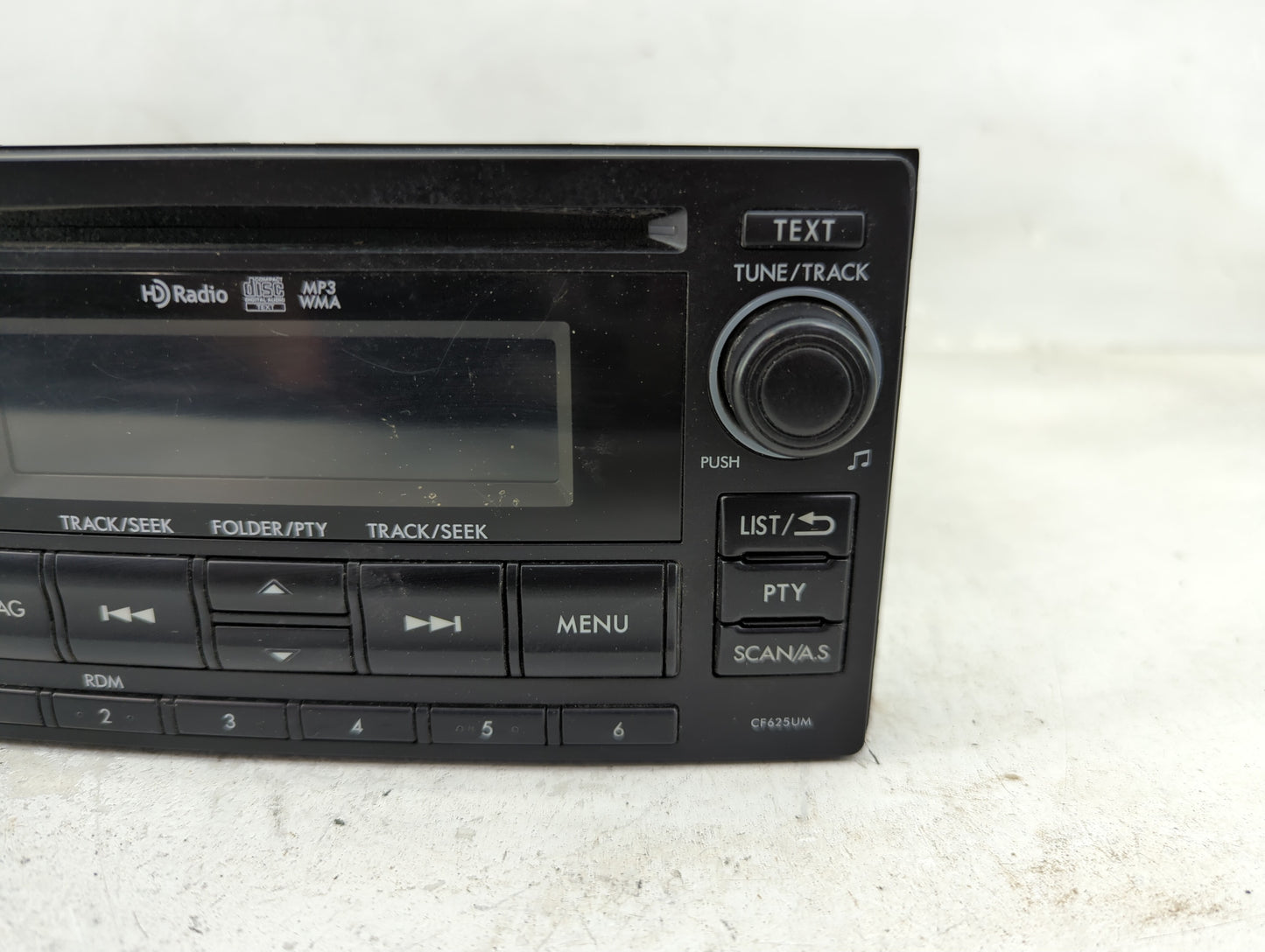 2015 Subaru Forester Radio AM FM Cd Player Receiver Replacement P/N:86201SG620 PF-3491, CF625UM Fits OEM Used Auto Parts - O