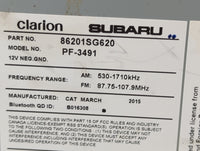 2015 Subaru Forester Information Radio Display Screen 1457085 - Oemusedautoparts1.com