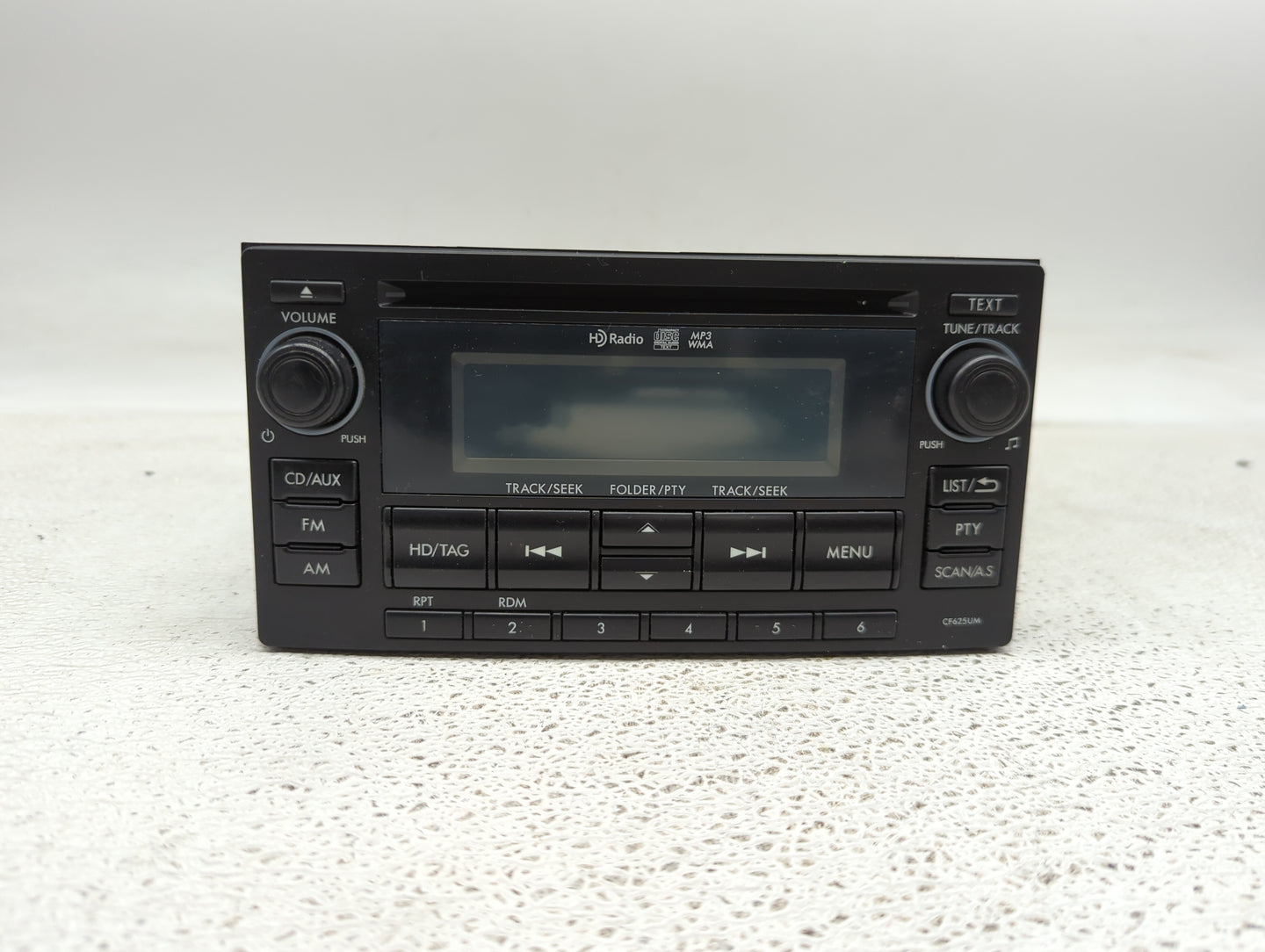 2015 Subaru Forester Radio AM FM Cd Player Receiver Replacement P/N:86201SG620 Fits OEM Used Auto Parts - Oemusedautoparts1.