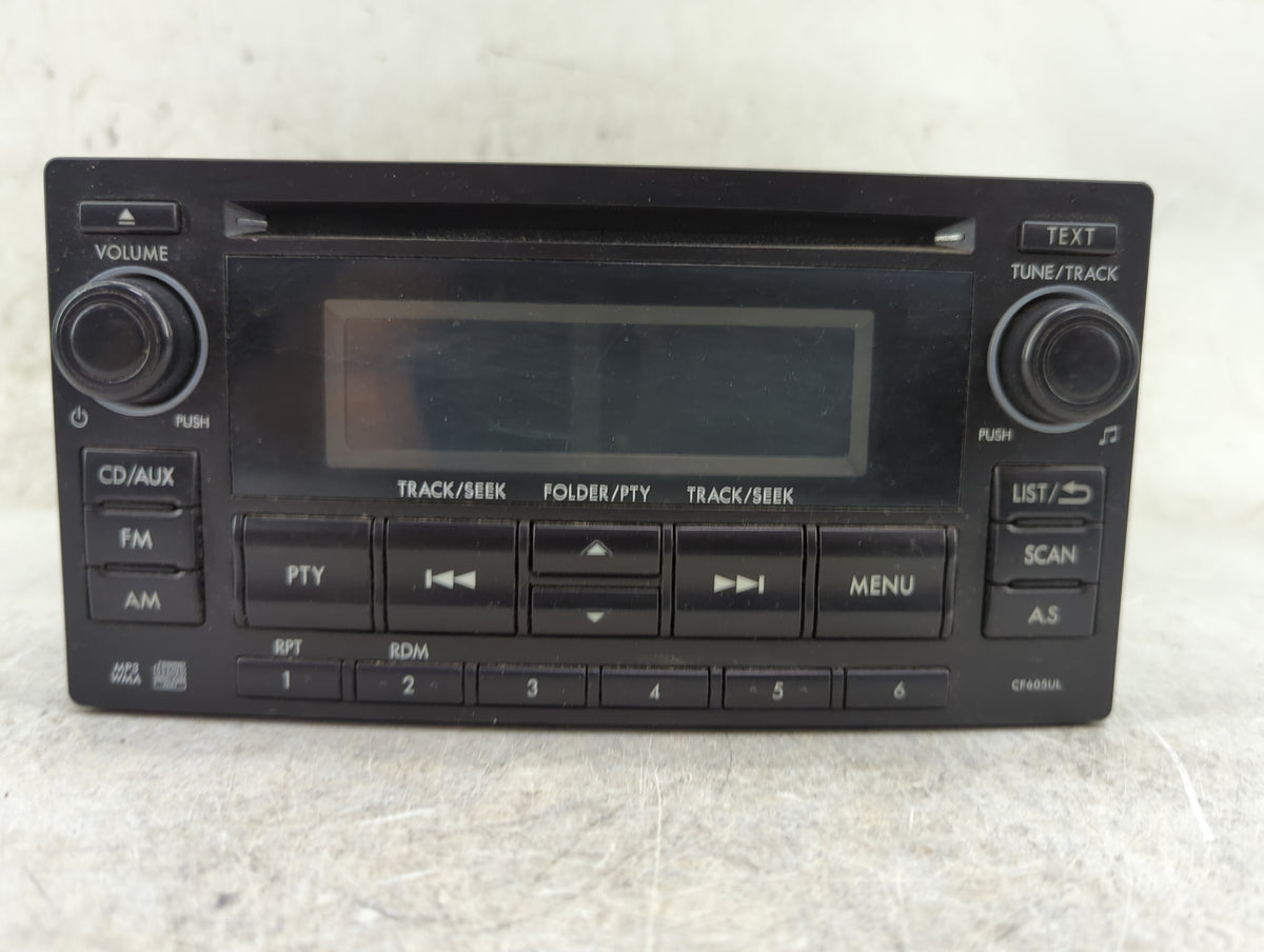 2014-2015 Subaru Forester Radio AM FM Cd Player Receiver Replacement P/N:86201SG600 PF-3496 Fits Fits 2014 2015 OEM Used Aut