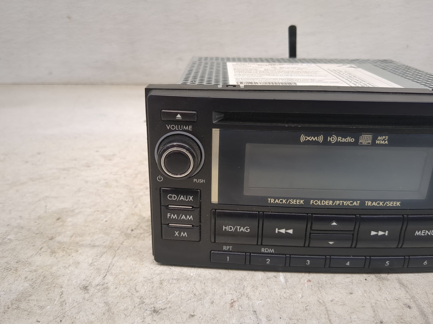 2015 Subaru Forester Radio AM FM Cd Player Receiver Replacement P/N:86201SG640 PF-3746, AX2PF3292 Fits OEM Used Auto Parts -