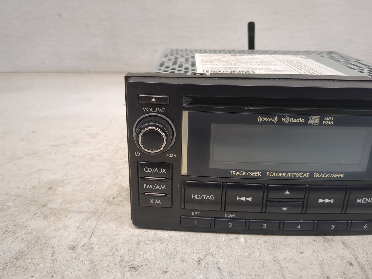 2015 Subaru Forester Radio AM FM Cd Player Receiver Replacement P/N:86201SG640 PF-3746, AX2PF3292 Fits OEM Used Auto Parts -