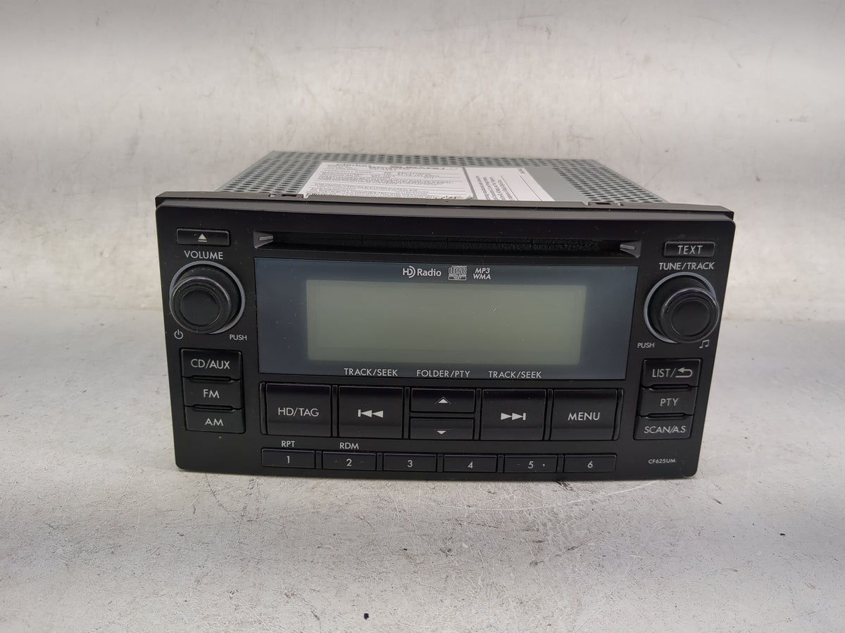 2014-2015 Subaru Forester Radio AM FM Cd Player Receiver Replacement P/N:86201SG620 PF-3491, 86273SG230 Fits Fits 2014 2015 