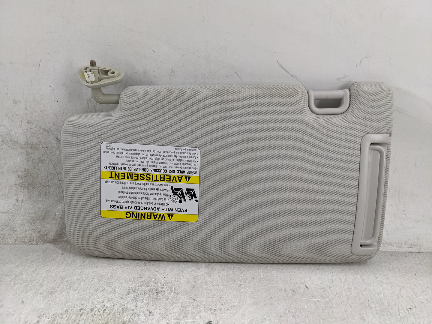 2014-2016 Subaru Forester Sun Visor Shade Replacement Passenger Right Mirror Fits Fits 2014 2015 2016 OEM Used Auto Parts - 