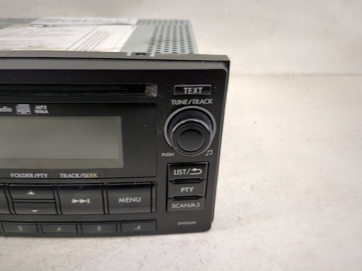 2014-2015 Subaru Forester Radio AM FM Cd Player Receiver Replacement P/N:86201SG620 PF-3491, CF625UM Fits Fits 2014 2015 OEM