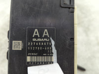 2015-2016 Subaru Forester PCM Engine Control Computer ECU ECM PCU OEM P/N:22765AG75 112700-688 Fits Fits 2015 2016 OEM Used 