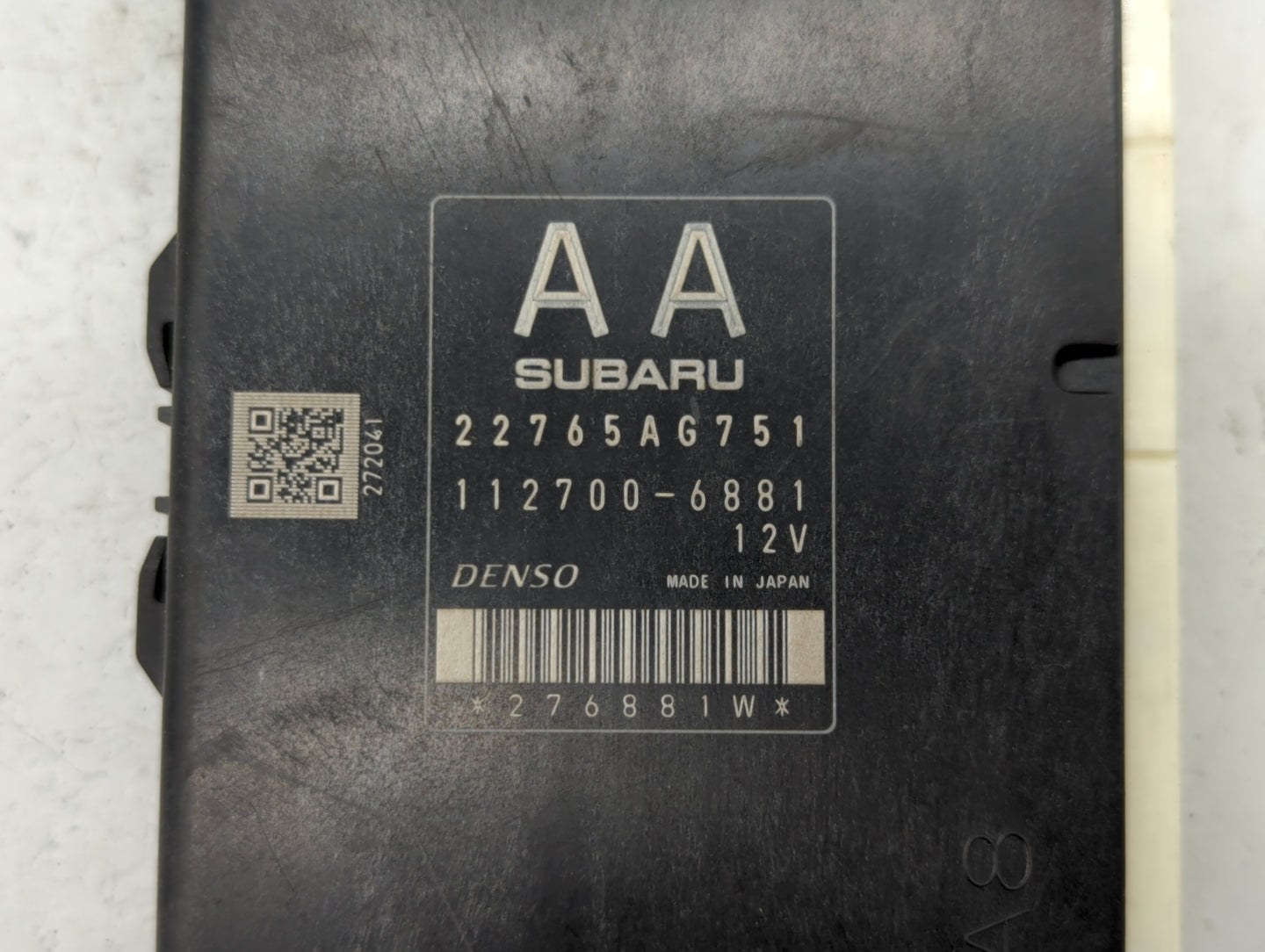 2015-2016 Subaru Forester PCM Engine Control Computer ECU ECM PCU OEM P/N:22765AG753 22765AG750, 22765AG751 Fits Fits 2015 2