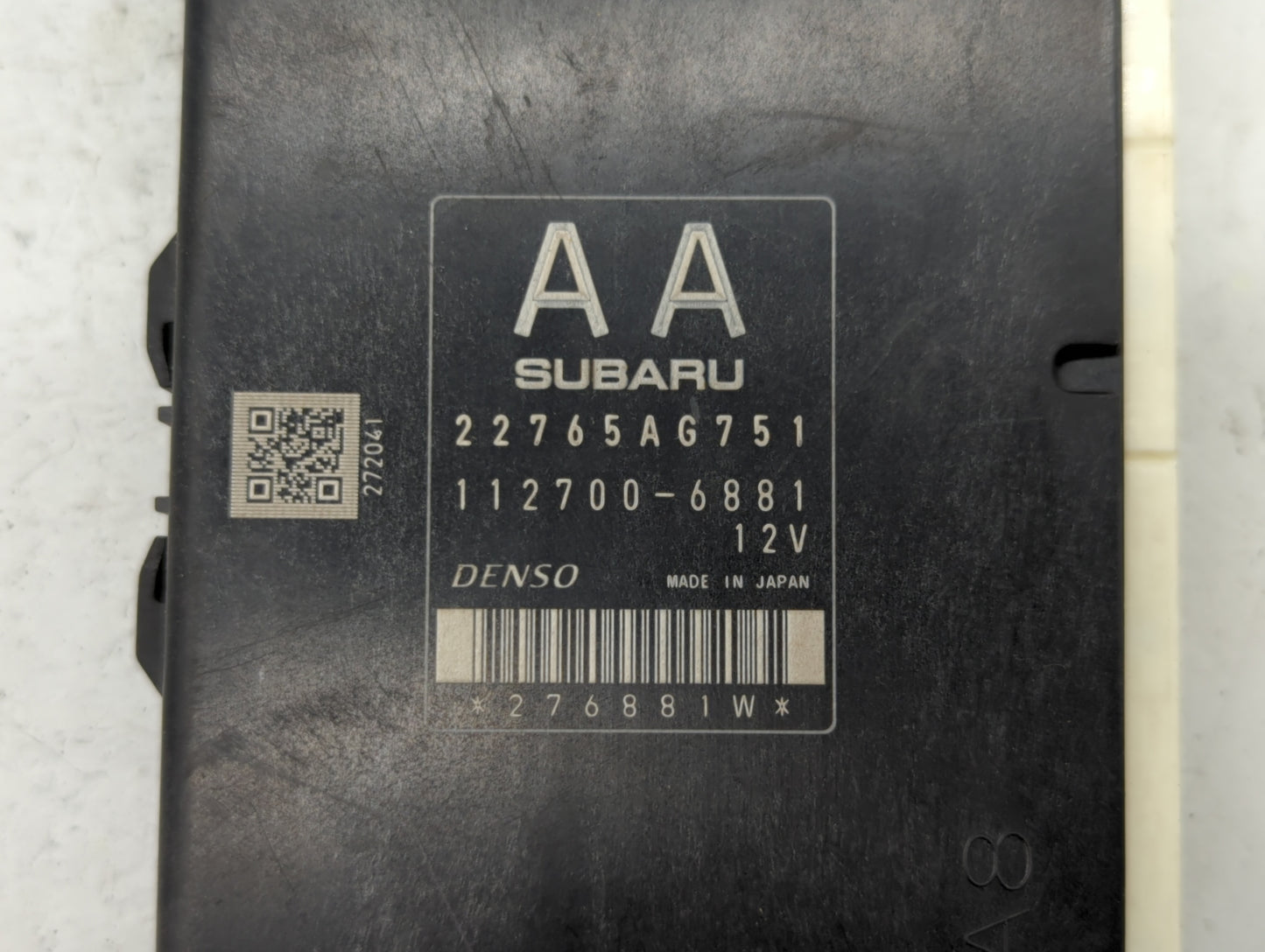2015-2016 Subaru Forester PCM Engine Control Computer ECU ECM PCU OEM P/N:22765AG753 22765AG750, 22765AG751 Fits Fits 2015 2
